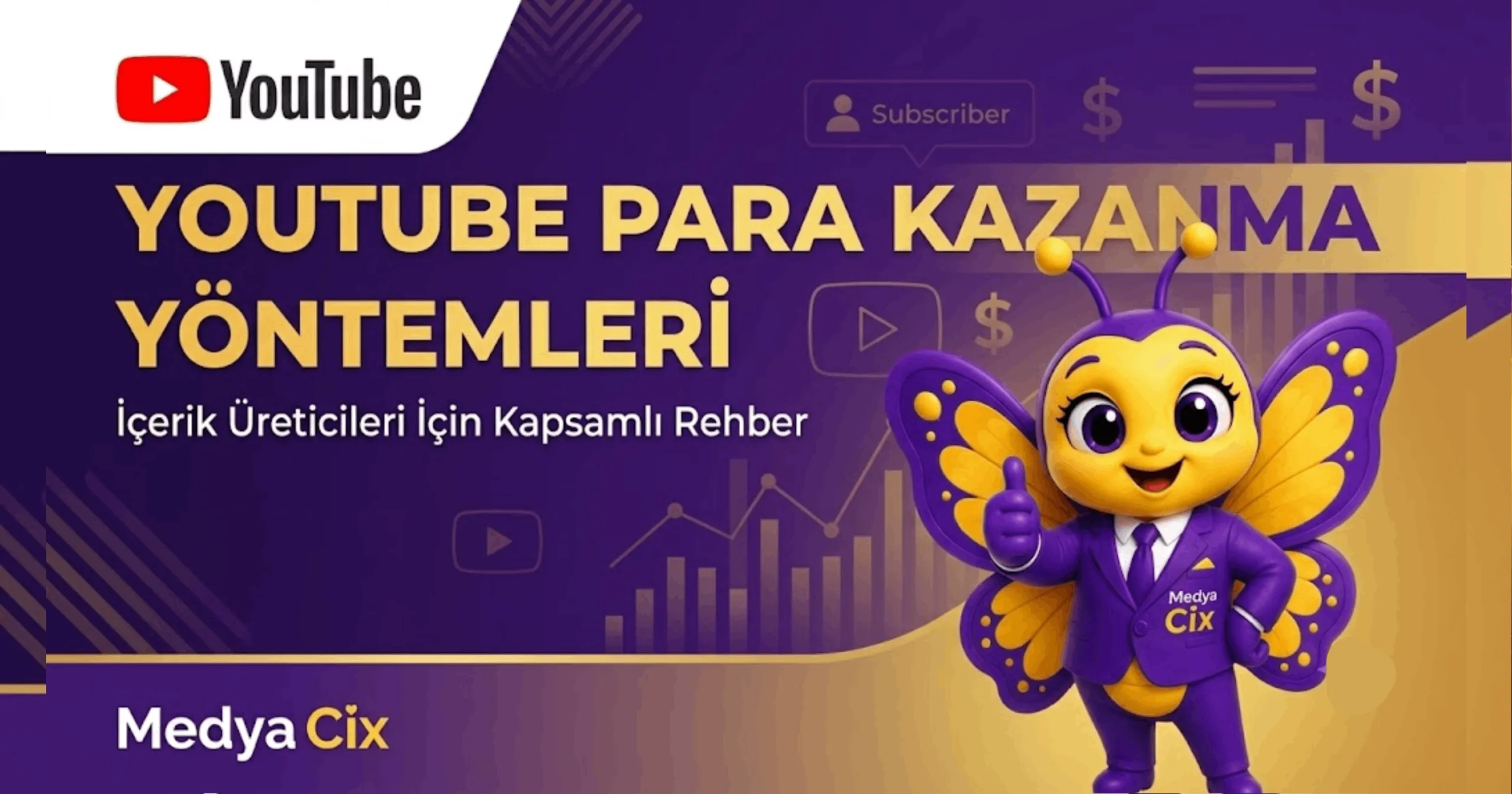 YouTube Para Kazanma Yöntemleri 2026 | Kanal Büyütme ve Gelir Artırma Rehberi